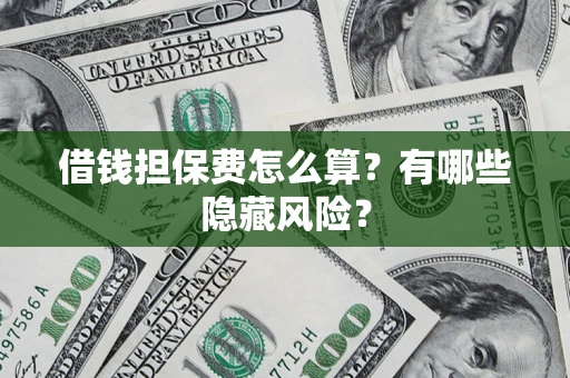 北京借钱担保费怎么算？有哪些隐藏风险？