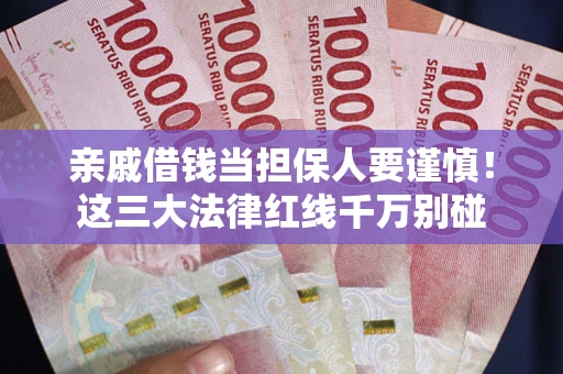 北京亲戚借钱当担保人要谨慎！这三大法律红线千万别碰