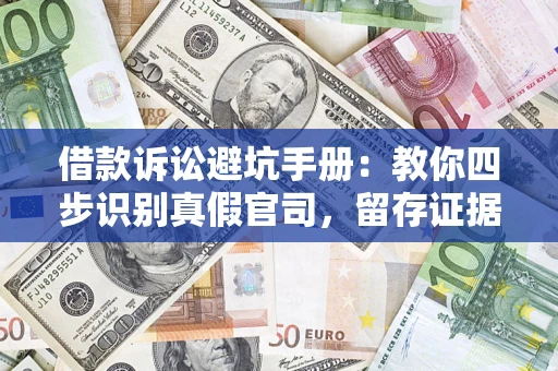 北京借款诉讼避坑手册：教你四步识别真假官司，留存证据不踩雷