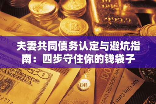 北京夫妻共同债务认定与避坑指南：四步守住你的钱袋子