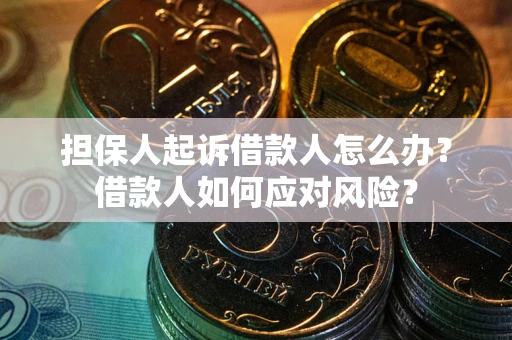 北京担保人起诉借款人怎么办？借款人如何应对风险？